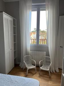 Maisons de vacances Villa La Famille plage a pied : photos des chambres