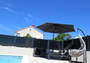 Duplex house Angela with private heated pool