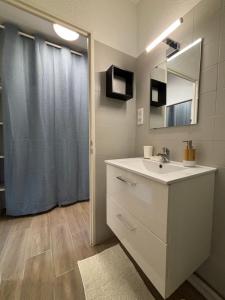 Studio avec jardin front de mer