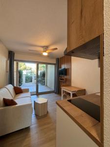 Studio avec jardin front de mer