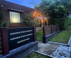 Alexandar studio apartman