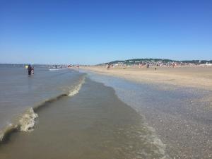 Deauville vue port centre ville