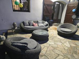 Maisons de vacances Maison avec jardin 6 min du RER : Maison 1 Chambre