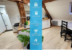 Appartements Le 6eme ciel de Gutenberg - climatise : Appartement 1 Chambre