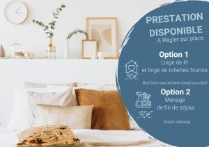 Appartements Chaumiere des Dunes a 350m de la plage de Kerhillio : photos des chambres