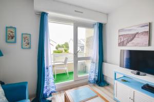 Appartements Pegase Bleu - A 500m de la plage : photos des chambres