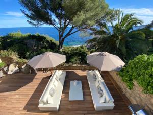 Exclusif accès mer à Ramatuelle