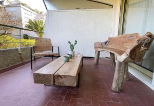 Saint Tropez centre en style Piscine AC mer 100m