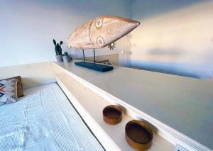 Saint Tropez centre en style Piscine AC mer 100m