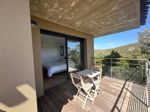 B&B / Chambres d'hotes Les chambres Marcelle : Chambre Double Deluxe avec Balcon