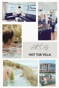 AK Center - Hot Tub Villa - Halllandsnes