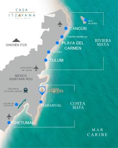Casa Itzayana Costa Maya