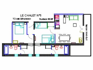 Appartements LE CHALET - Piscine 5 - 2 Pieces pour 9 Personnes MAE-8714 : photos des chambres