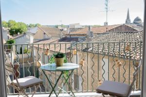 Appartement Le grand Riche , vue sur les Alpilles