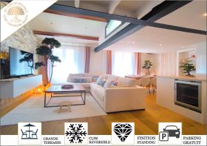 Tropézia- Standing T4 Terrasse et Parking Cassis - 4-star hotels in Cassis