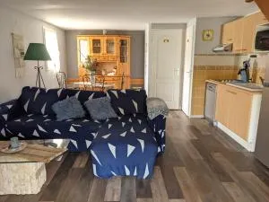 Belle villa climatisée T3 avec mezzanine, jardin arboré, garage et à 900m de la plage, 6/7 personnes - FR-1-797-36 - Lapalme