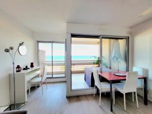 Studio confort avec terrasse, vue mer et parking - Canet-en-Roussillon - FR-1-794-148