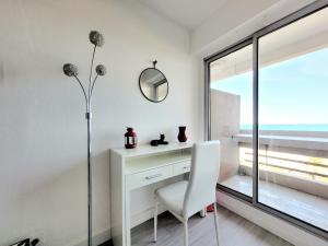 Studio confort avec terrasse, vue mer et parking - Canet-en-Roussillon - FR-1-794-148