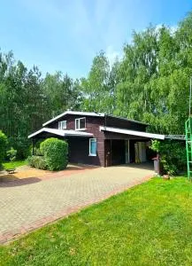 Dom letniskowy przy lesie nad jeziorem - Sierpc