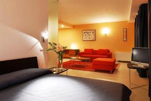 Junior Suite room in Rosso Frizzante