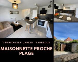 Maisons de vacances Maisonette proche plage : Maison 2 Chambres