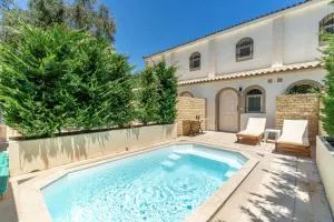 Doliva Studio Erietta private pool - Áno Garoúna