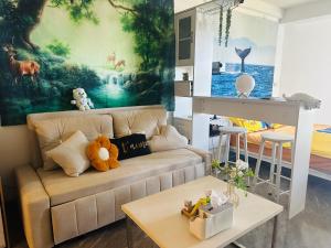 Beach Seaview Jomtien-tub, projector, high speed Wi-Fi