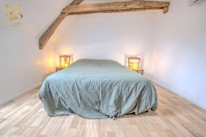 Maisons de vacances Aux Cotes des Chenes Piscine et Nature : photos des chambres