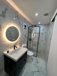 Maisons de vacances Maison chaleureuse au ty blanc-mesnil 4p, jardin : photos des chambres