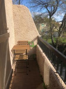 Studio avec balcon - Plage à 10min à pied