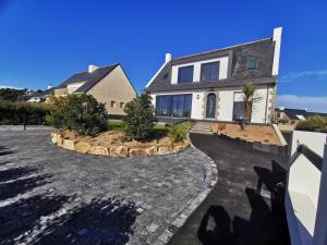 Appartements T3-Vue sur ocean - Pieds dans l-eau-Terasse-jardin-Parking gratuit : photos des chambres