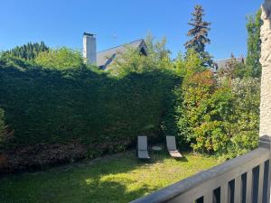 Villa grand jardin Deauville Centre 800 m plage