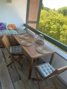 Cosy 21 M2 With Loggia Pool Near The Beach - 莫列马阿