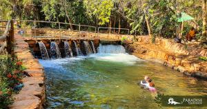 Paradise Temporada Cobertura com 2 Suites Churrasqueira no Thermas Paradise - Rio Quente