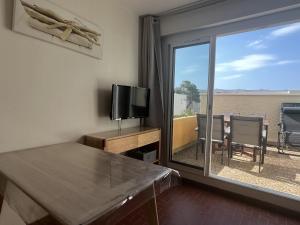 T2 au Barcarès avec terrasse et parking, proche commerces - FR-1-799-12