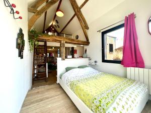 Maisons de vacances La Petite Eole - Deco 70-s, Entre Rouen et Dieppe : photos des chambres
