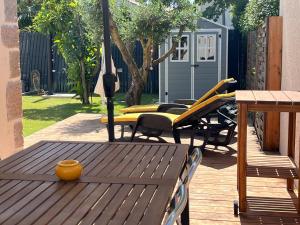 Maisons de vacances Petite maison individuelle proche plage : photos des chambres