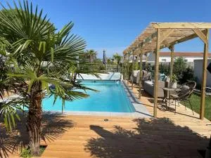 Villa de charme piscine chauffée St Pierre Oléron - 奥雷龙圣皮耶尔