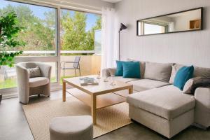 Vue mer - À 160m de la plage - Appartement pour 4