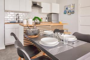 Vue mer - À 160m de la plage - Appartement pour 4