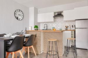 Vue mer - À 160m de la plage - Appartement pour 4