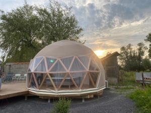 Tentes de luxe Dome geodesique - Baie de Somme : photos des chambres