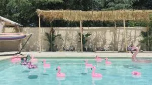 Ile des Plaisirs, Chambres d'Hôtes Naturistes avec Jacuzzi et Petit-Déjeuner Tropical Inclus - Graulhet