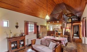 Maisons de vacances La petite bretonne de Treompan : photos des chambres