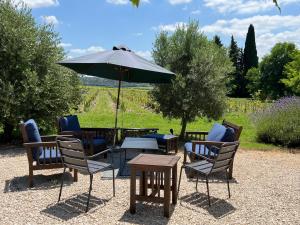 Maisons de vacances Mas 19e entierement climatise avec piscine a usage exclusif : photos des chambres