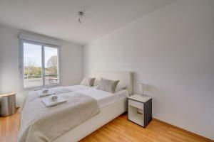 Appartements Lovely Bordeaux flat with parking : photos des chambres