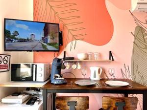 Appartements A605 Studio Auxerre avec parking : photos des chambres