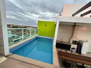 Apto cobertura com piscina - 2 quartos - Curaçá