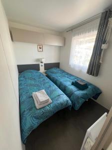 Camping Del Mar 125, Mobile Home OHara Supérieur 1060, 3 chambres, 40 m2, Terrasse