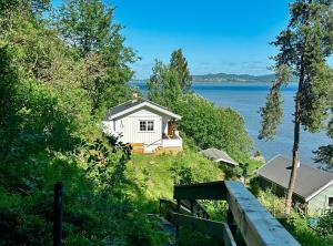 Close to nature cabin, sauna, Øyeren view, Oslo vicinity